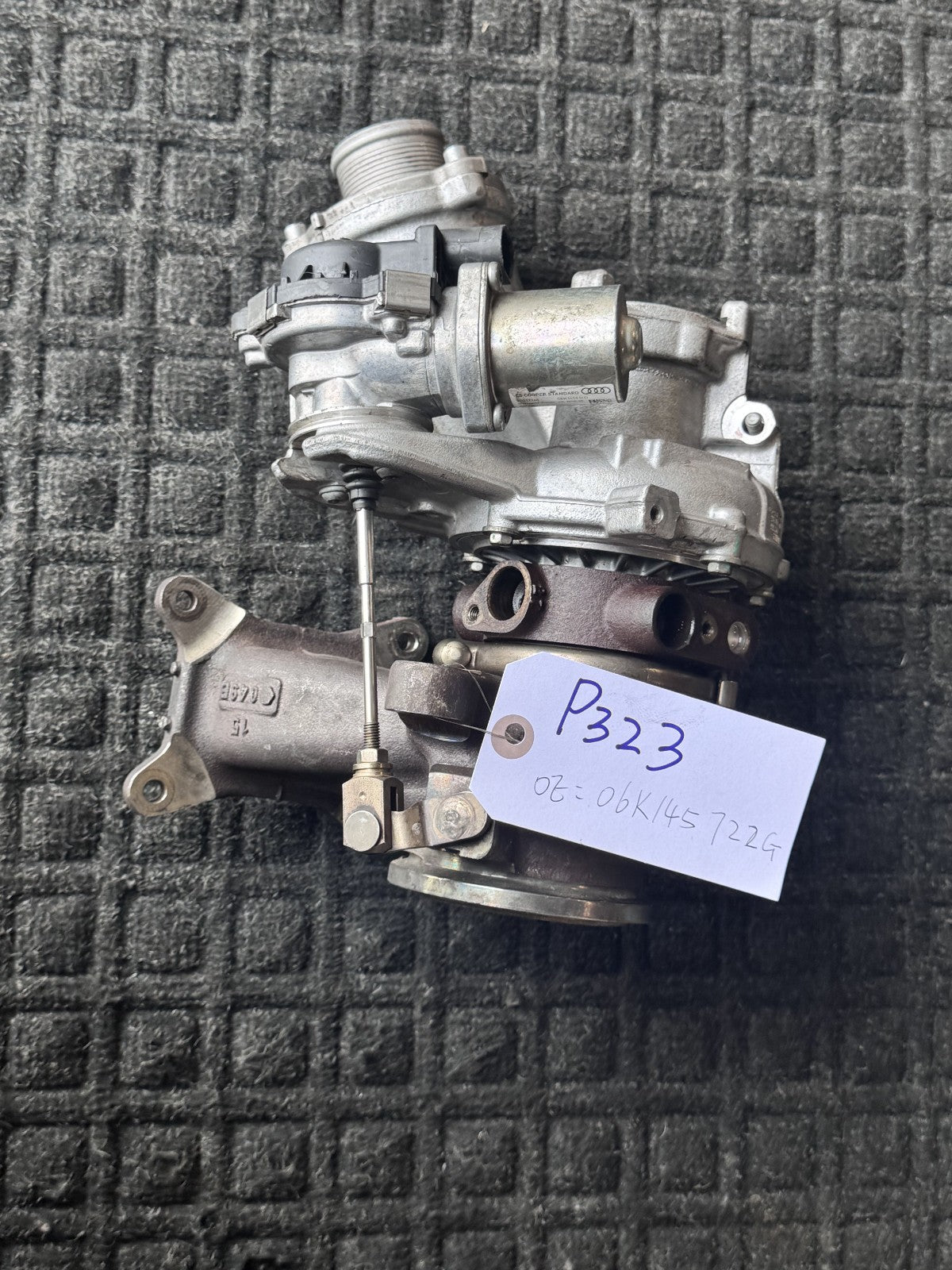2015-2020 Audi A3 S3 VW Golf GTI 2.0T Turbocharger Manifold IS20 OEM 06K145722G - eBay image 1