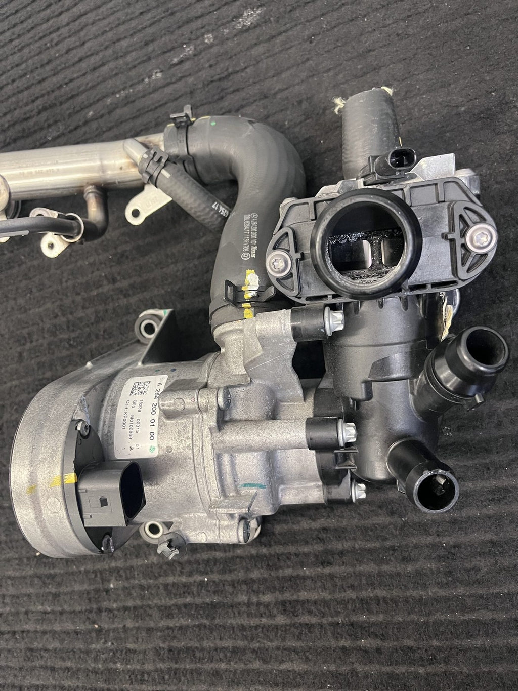 2019-2023 Mercedes-Benz C300 E350 GLC300 Water Pump Thermostat OEM A2642000100 - eBay image 6