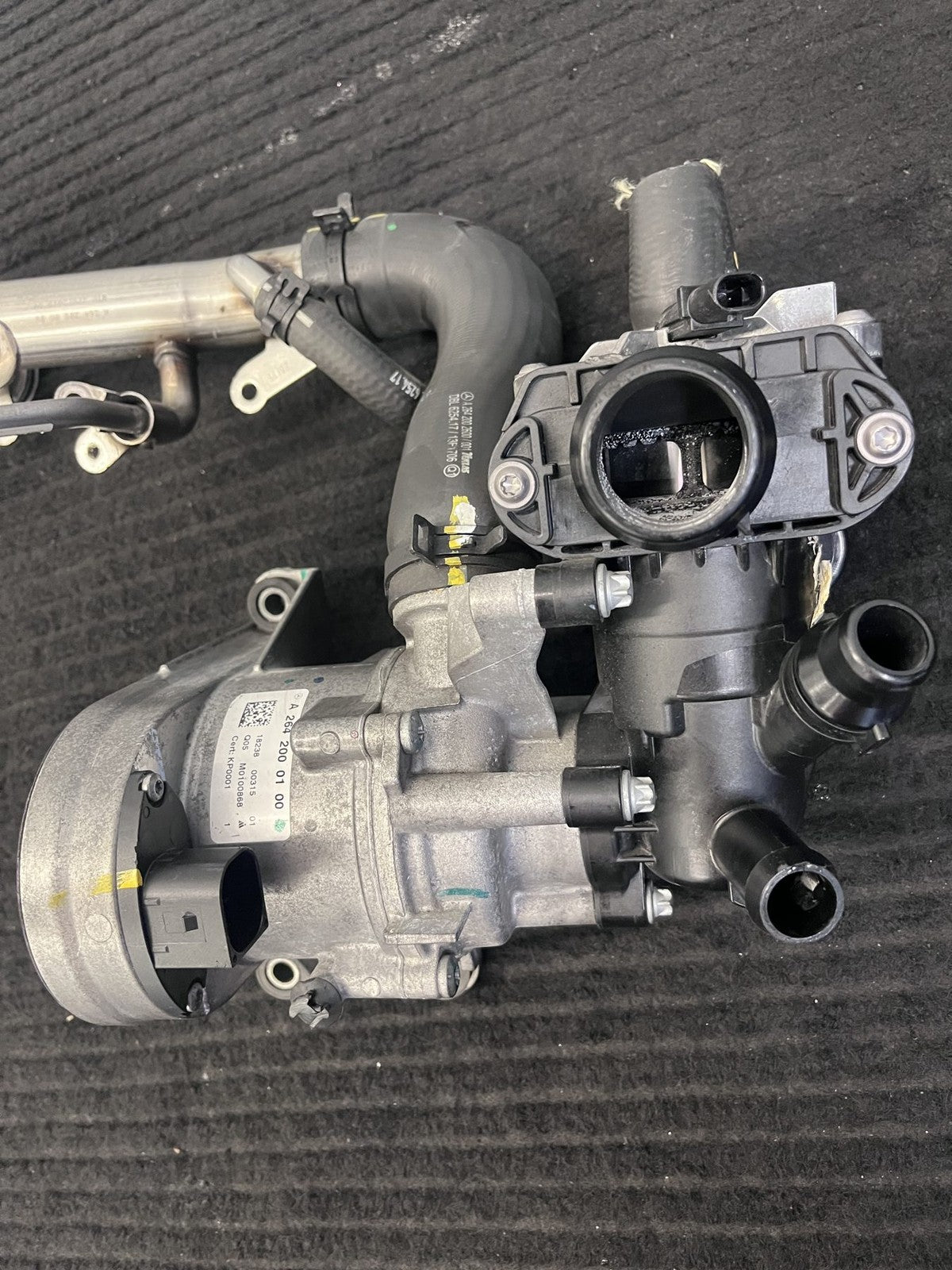 2019-2023 Mercedes-Benz C300 E350 GLC300 Water Pump Thermostat OEM A2642000100 - eBay image 6