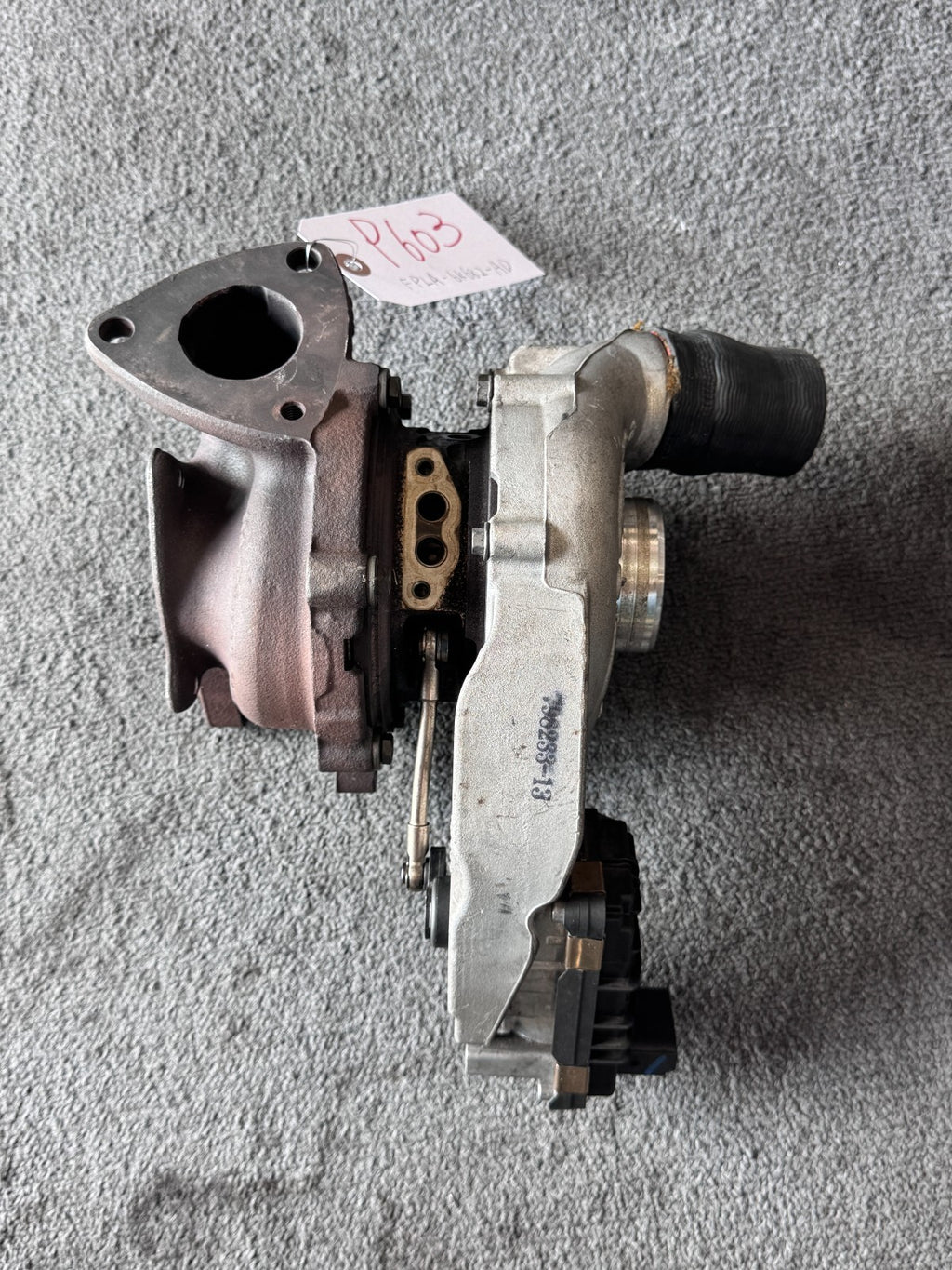 2017-2023 Jaguar F-Pace Land Rover Velar 2.0T Turbocharger OEM FPLA6K682AD - eBay image 5