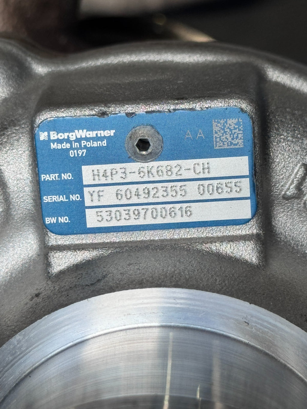 2017-24 Land Rover Discovery Sport Evoque 2.0D Turbocharger OEM H4P36K682CH - eBay image 3
