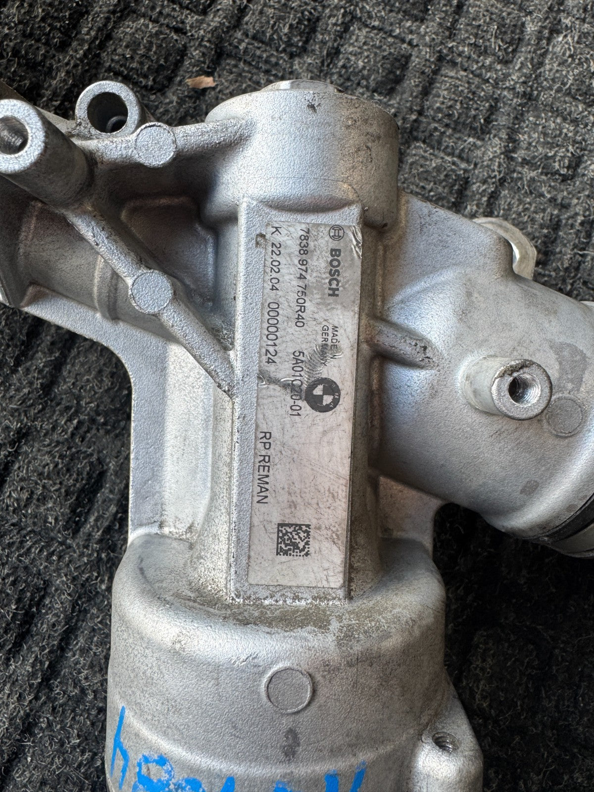 Steering Rack Power Steering Electric For BMW 5 F10 F18 2WD LHD OEM 7838974 - eBay image 4