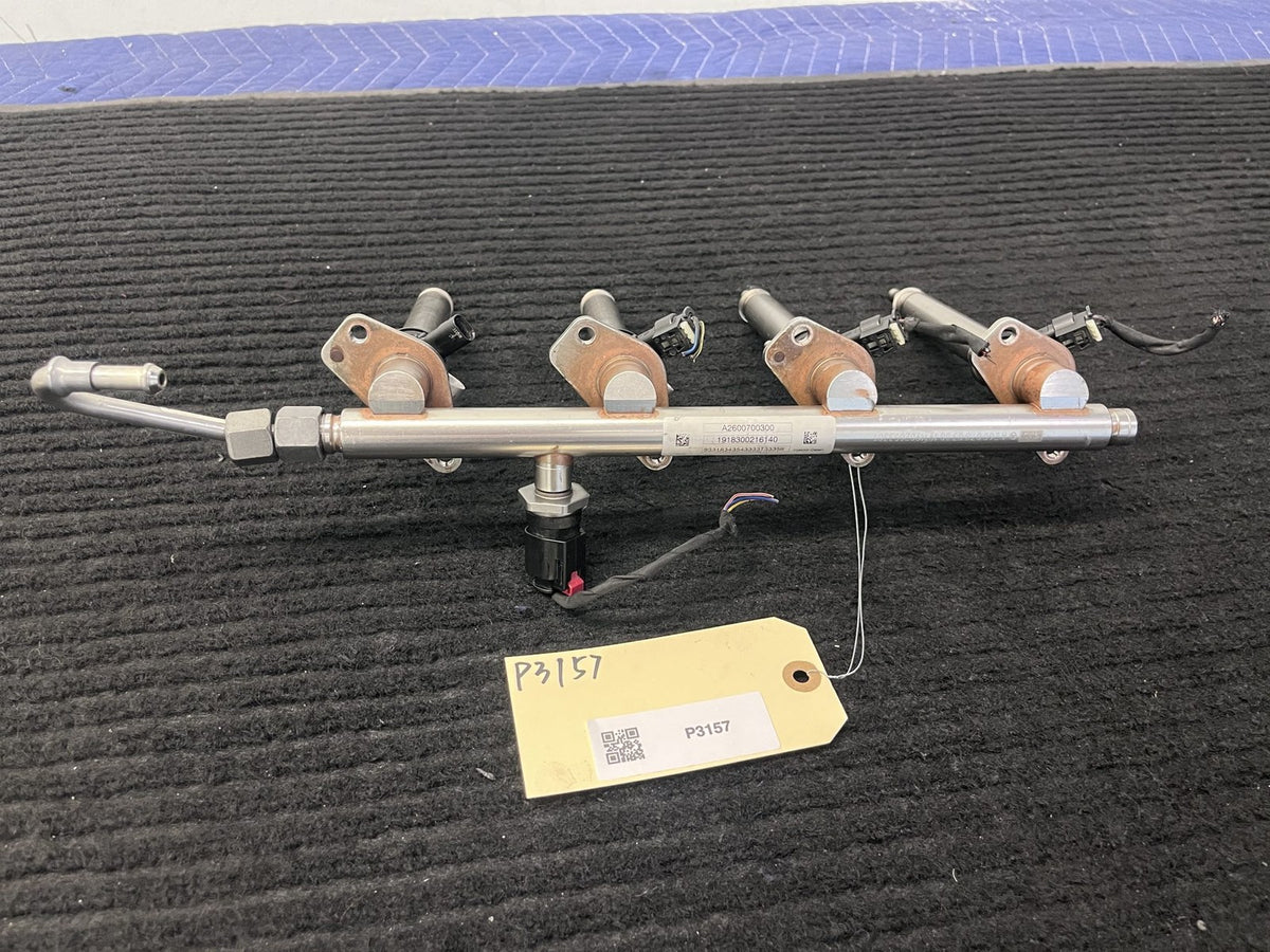 2019-2023 Mercedes-Benz A220 CLA250 GLA250 GLB250 Fuel Rail 4 Injectors A2600700300 - eBay image 1