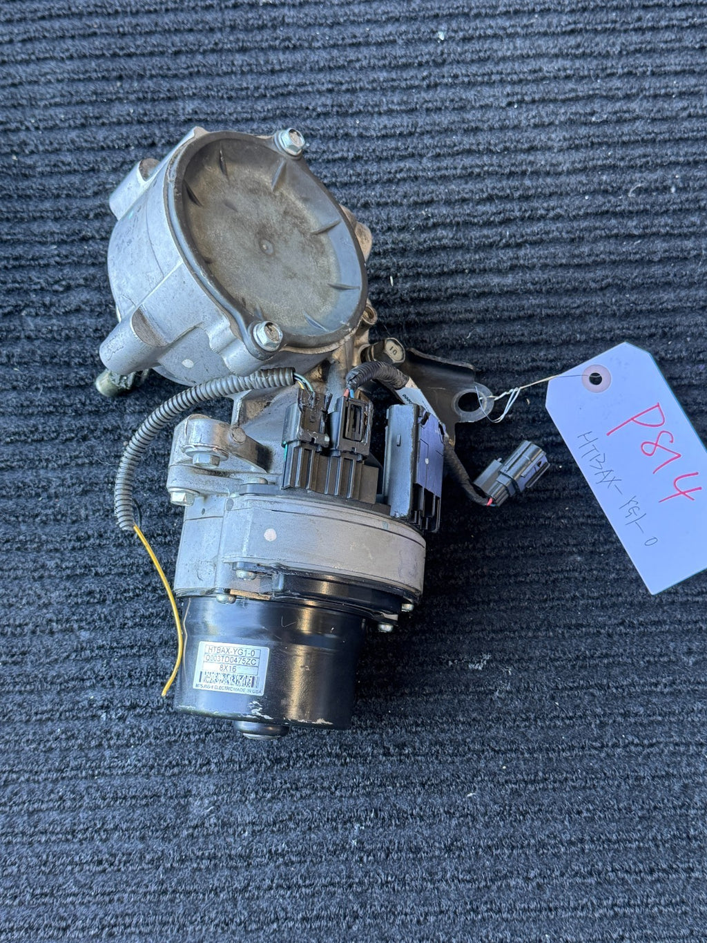 2016-2019 Honda Civic Si Power Steering Rack MOTOR ONLY OEM TEA-C0 HTBAX-YG1-0 - eBay image 1