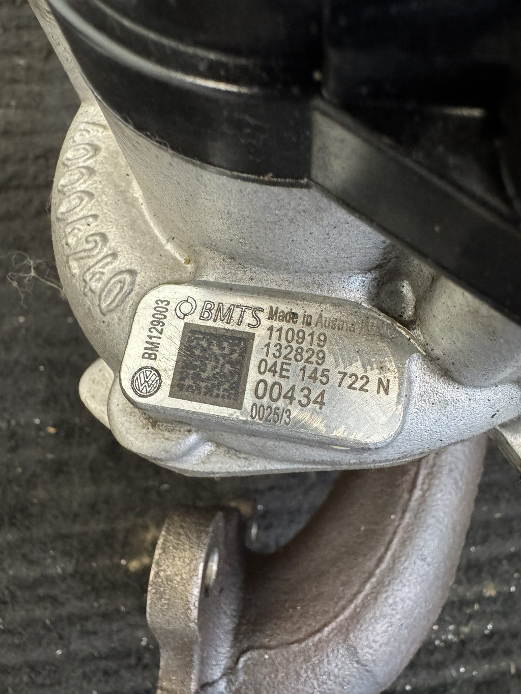 2019-2021 Volkswagen Jetta Golf 1.4L Turbocharger Turbo OEM 04E145722N - eBay image 3