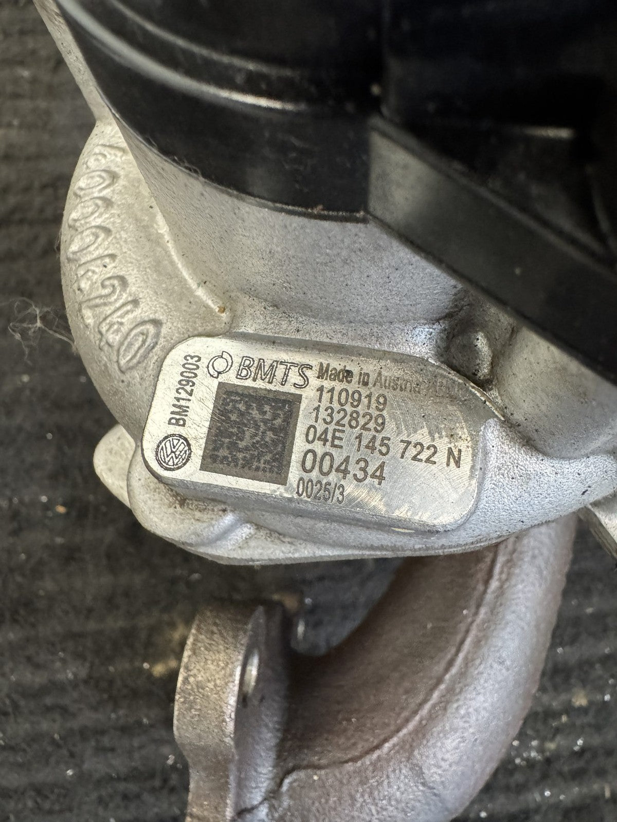 2019-2021 Volkswagen Jetta Golf 1.4L Turbocharger Turbo OEM 04E145722N - eBay image 3