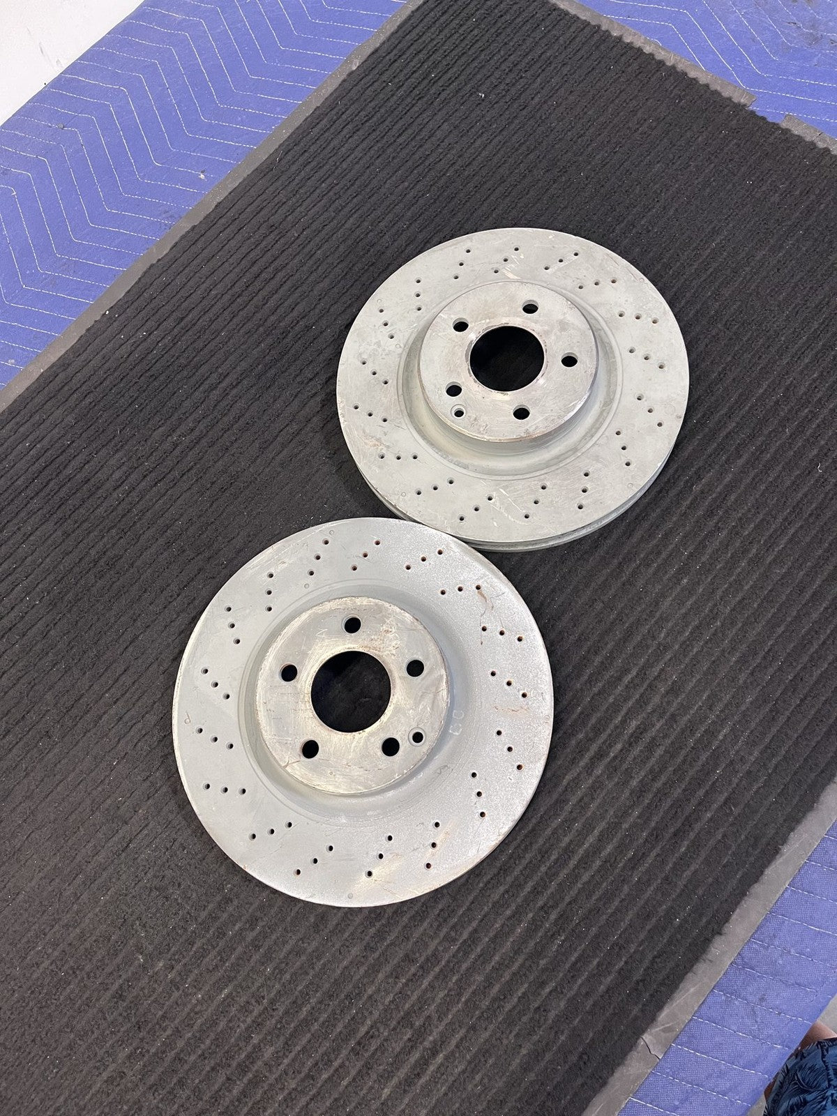 2003-2012 Mercedes-Benz E-Class Sl Front Brake Rotors Pair OEM A2304210812 - eBay image 2