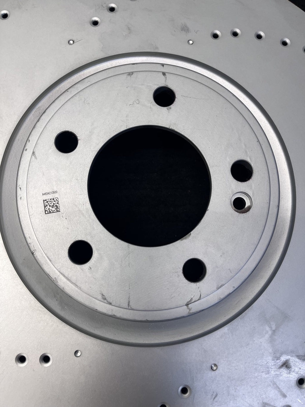 2019-2025 Mercedes-Benz G63 AMG Front Drilled Brake Rotors Pair OEM A4634210500 - eBay image 2