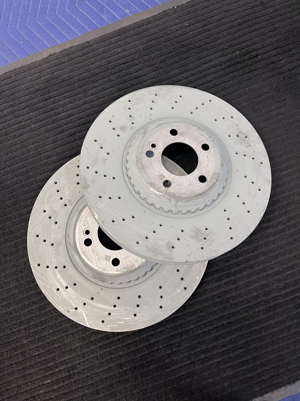 2019-2023 Mercedes-Benz E53 2019-2021 CLS53 Front Brake Rotor Pair OEM A2574210400 - eBay image 3