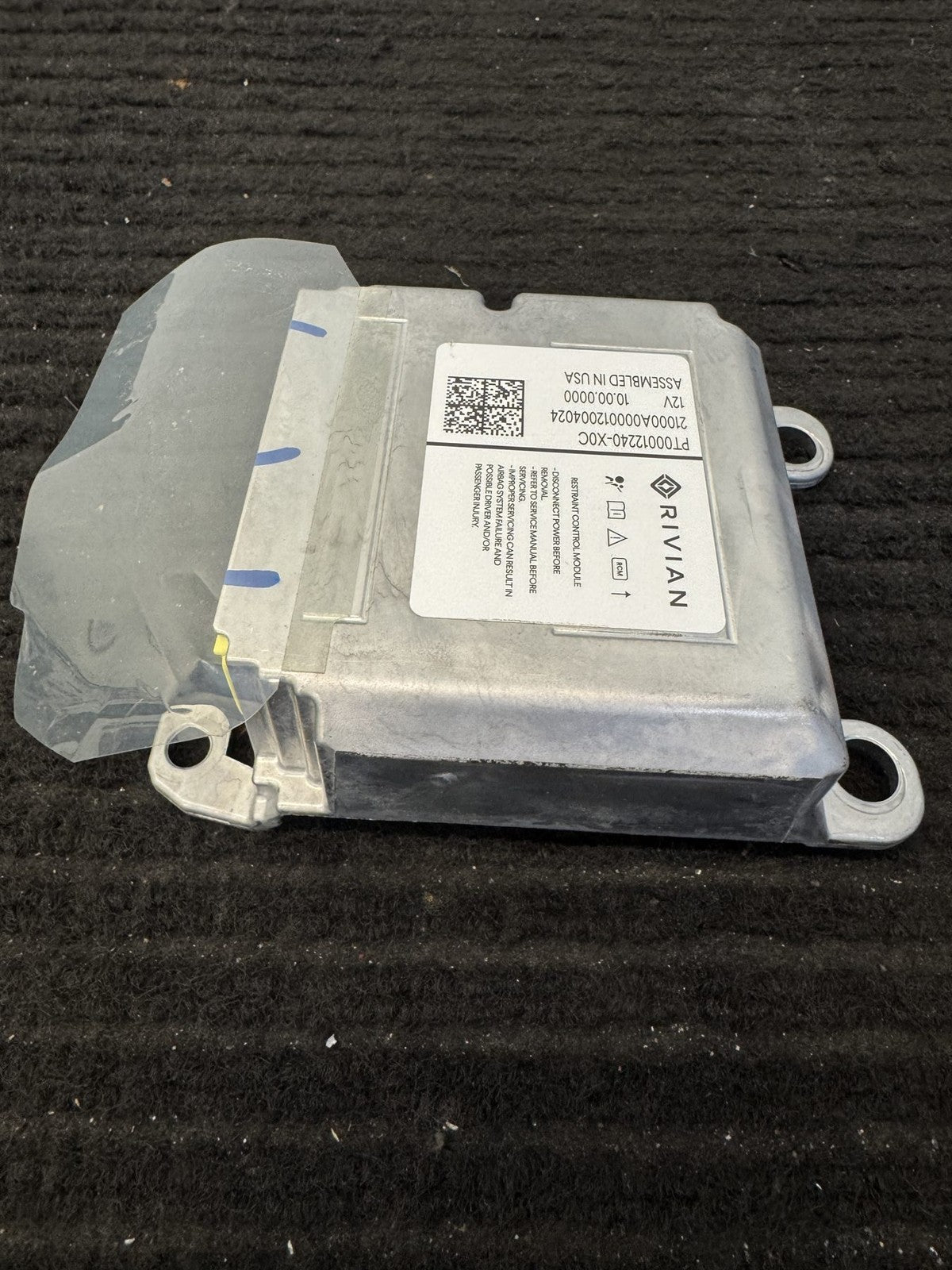 2022-2024 Rivian R1S R1T SRS Restraint Control Module OEM PT00012240-X0C - eBay image 6
