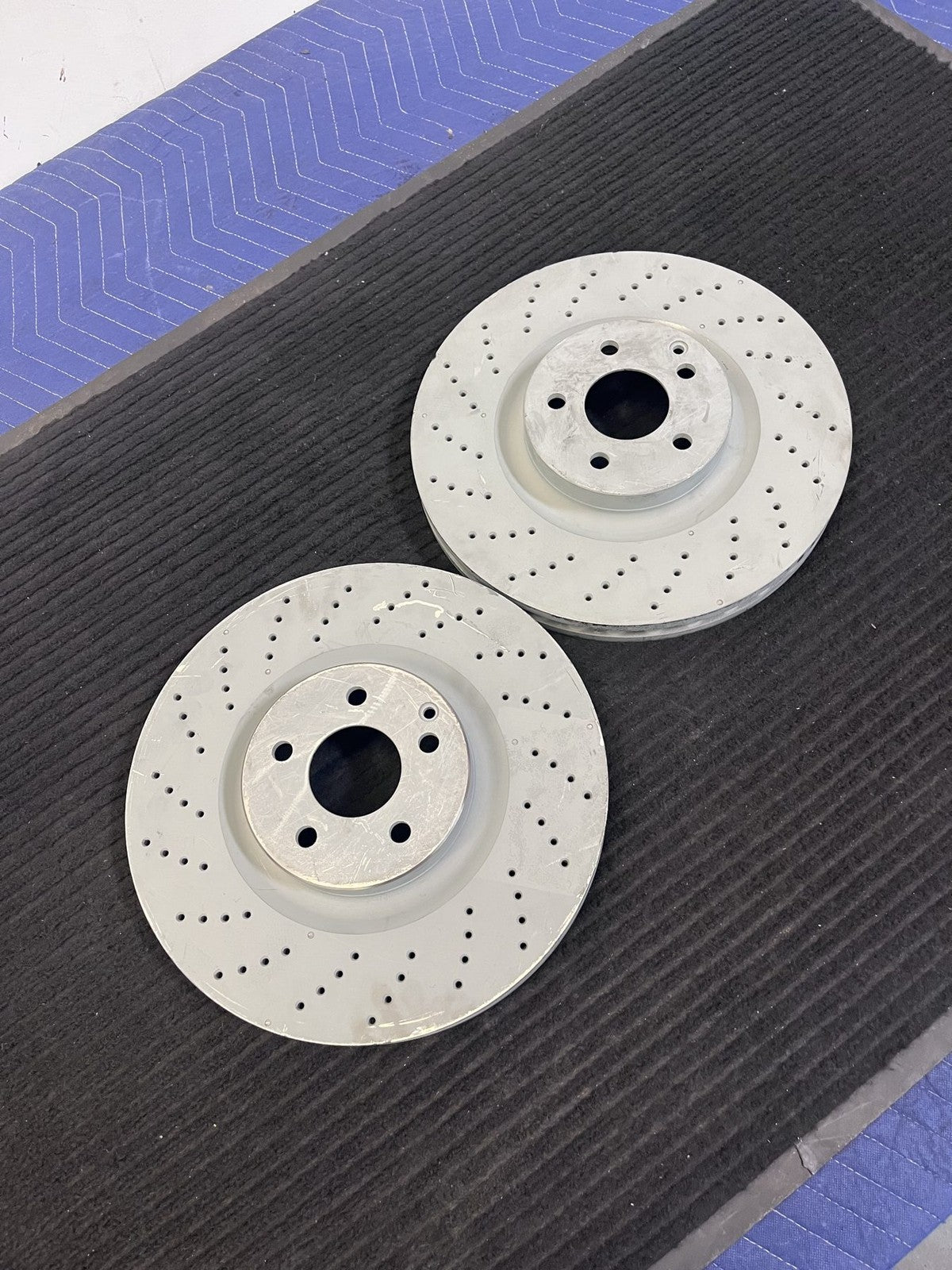 2003-2020 Mercedes-Benz E55 SL55 SL65 S550 CL550 Front Rotor Pair OEM A2214211812 - eBay image 2