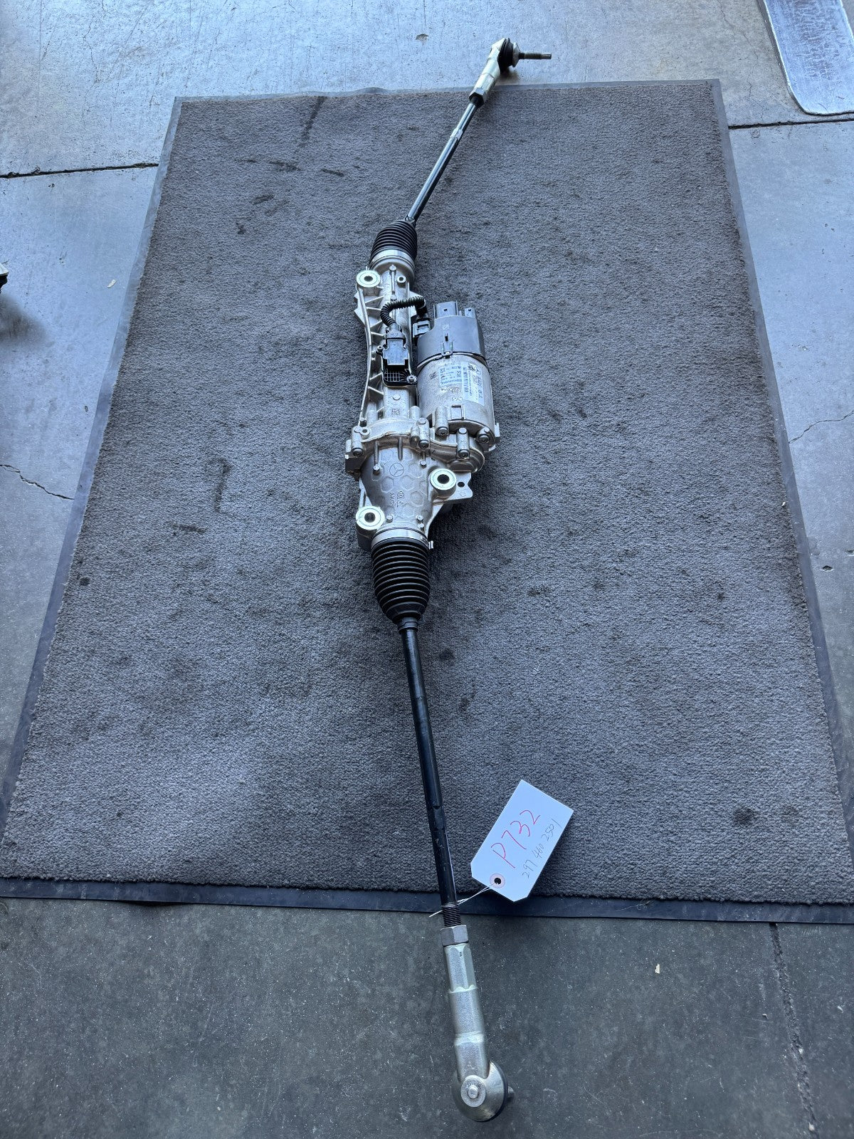 2022-2025 MB EQS V297 X296 Rear Steering Rack Gear W/ Rods OEM 2974602501 - eBay image 1