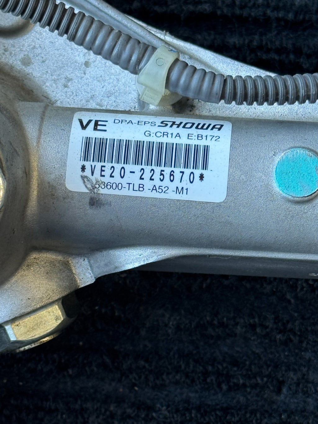 2020-2022 Honda CR-V Power Steering Gear Rack & Pinion OEM 53600-TLB-A52 - eBay image 3