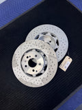 2008-2024 Mercedes-Benz C63 E63 CLS63 AMG Gt Front Rotors Pair OEM A2124210512 - eBay image 1