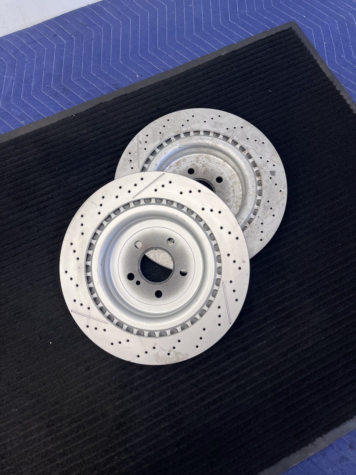 2013-2023 Mercedes-Benz C63 SL63 SL65 AMG Gt Rear Rotors Pair OEM A2314230212 - eBay image 4