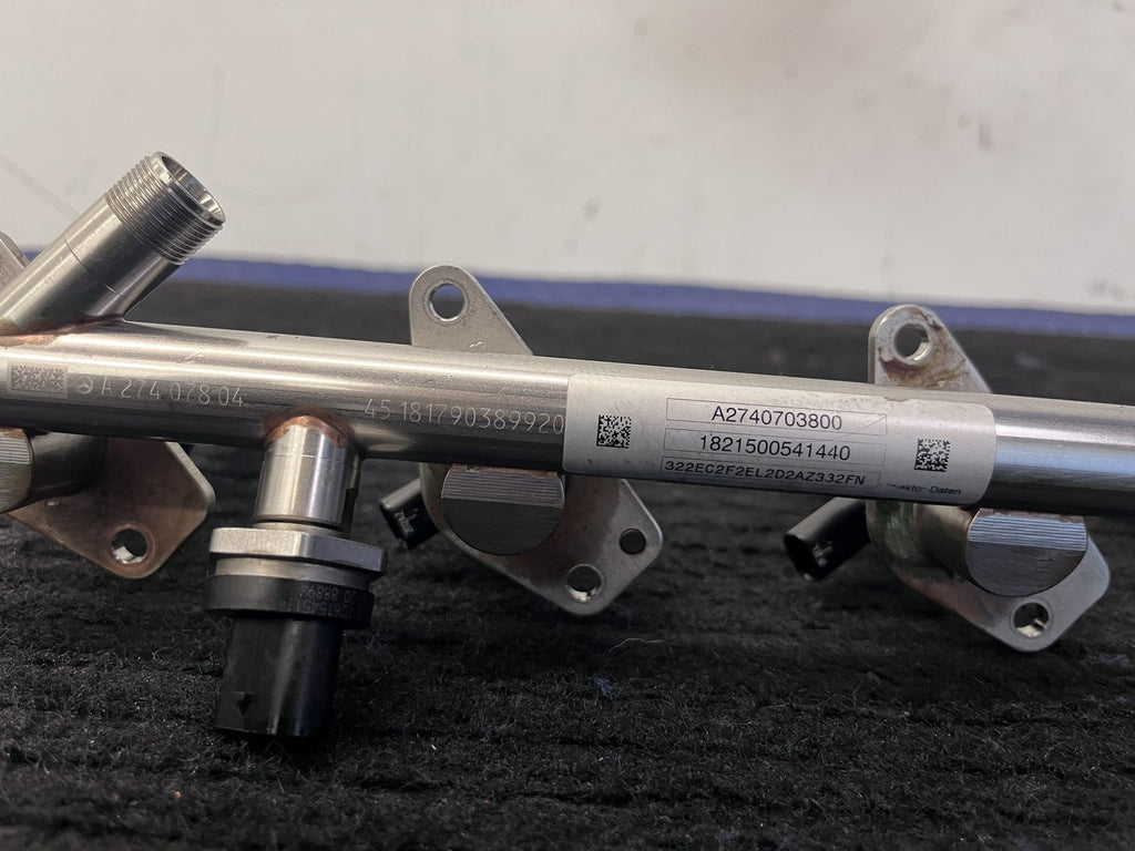 2015-2019 Mercedes-Benz C300 GLC300 E300 Fuel Rail 4 Injectors OEM A2740703800 - eBay image 2