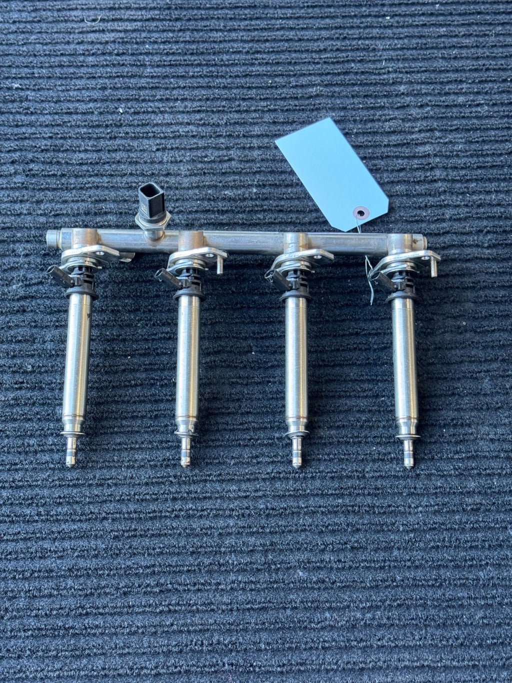 Mercedes W205 M264 Fuel Injector Rail Line Petrol OEM A2640701000 - eBay image 1