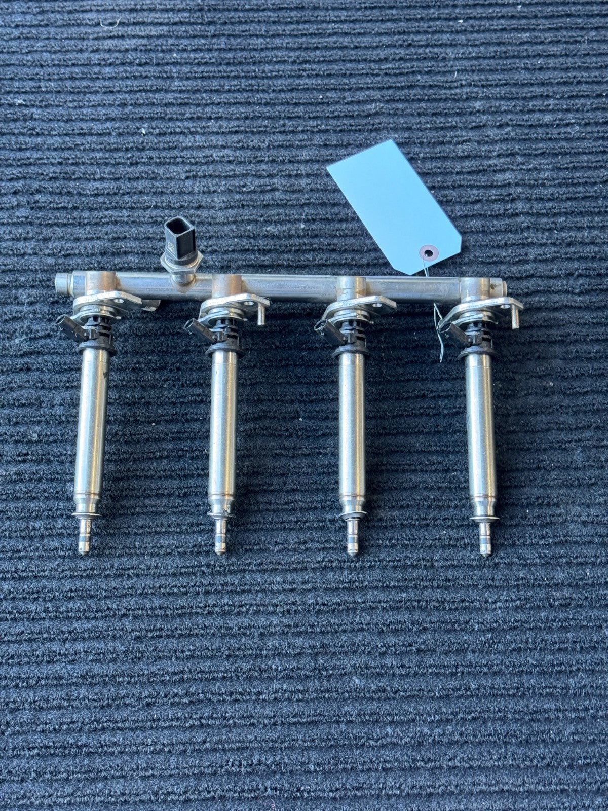 Mercedes W205 M264 Fuel Injector Rail Line Petrol OEM A2640701000 - eBay image 1