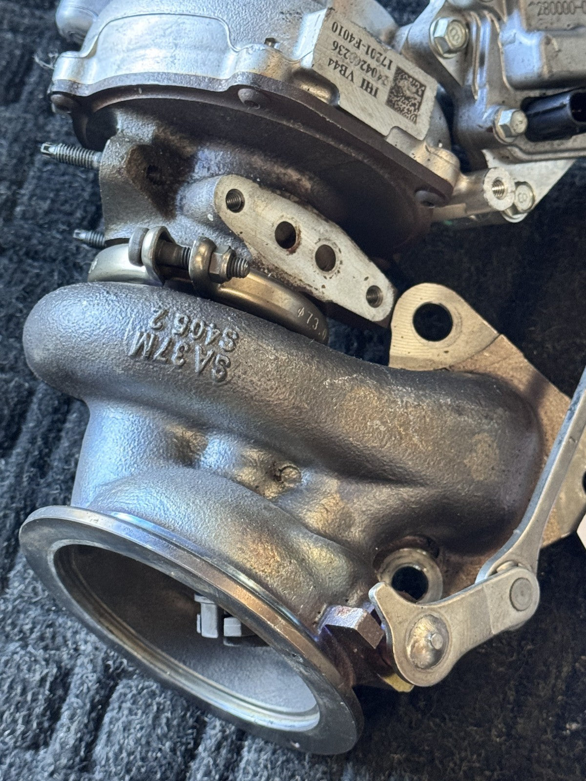2022-2023 Toyota Tundra Left Engine Turbocharger OEM 17201-F4010 - eBay image 5