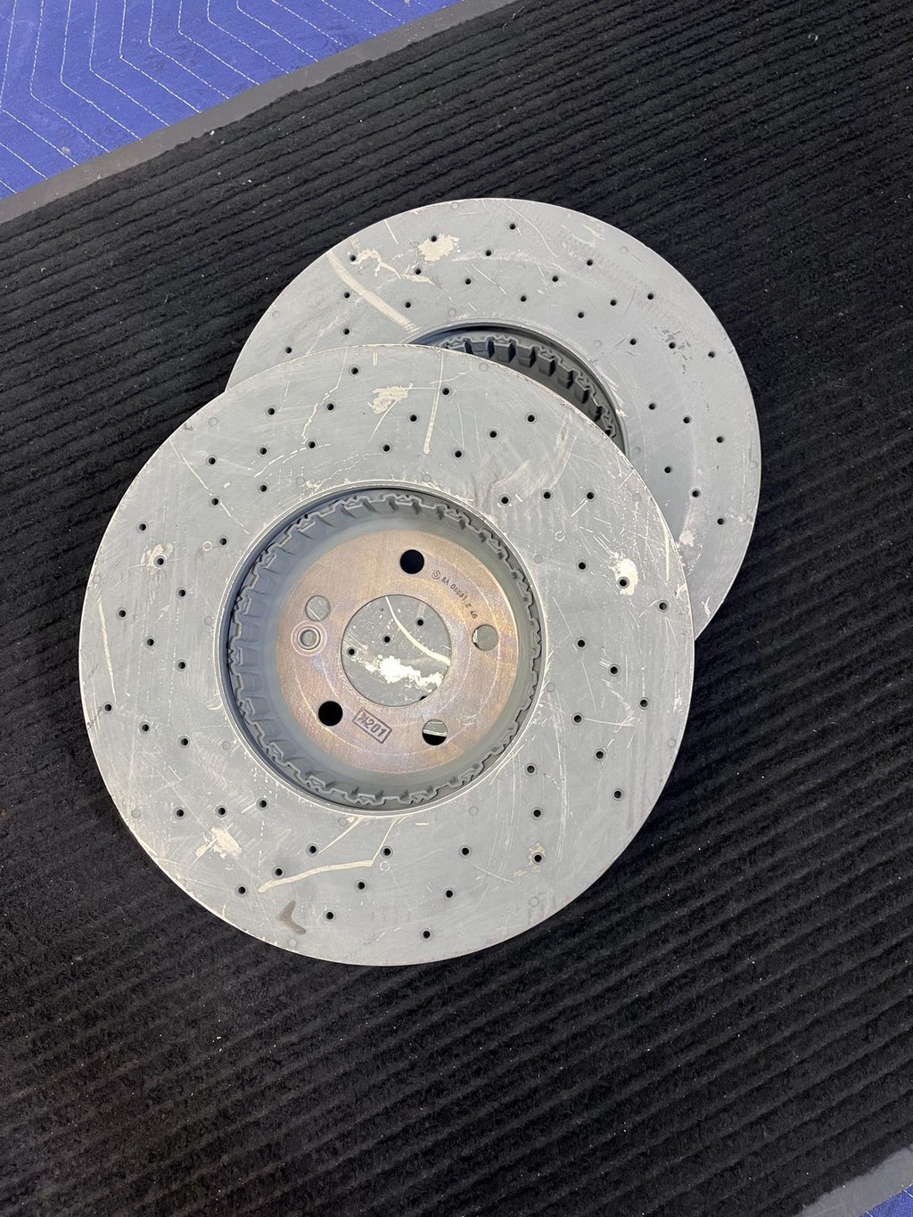 2015-2023 Mercedes-Benz C300 C43 AMG Front Brake Rotor Pair OEM A0004212212 - eBay image 6