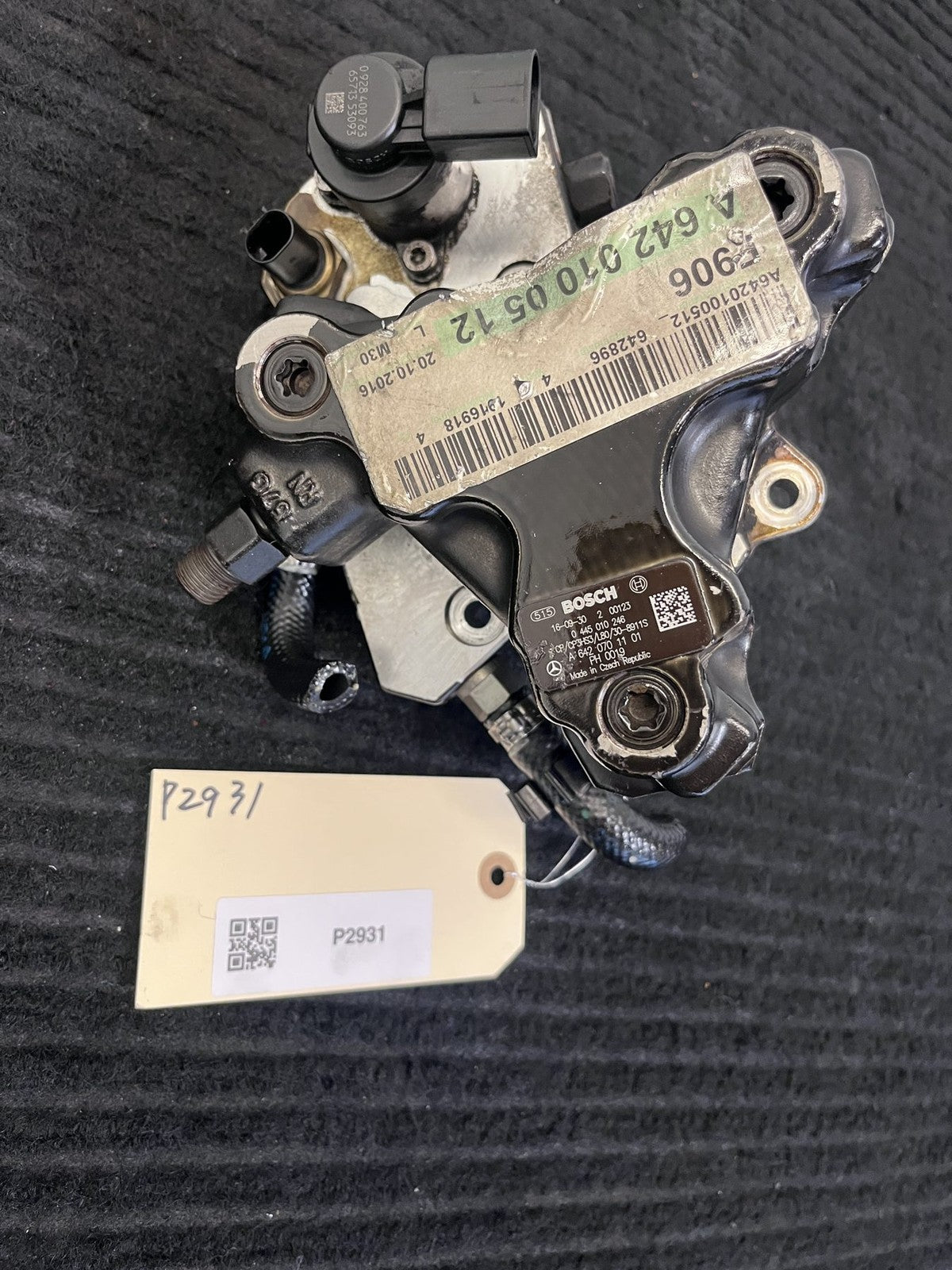 2010-2022 Mercedes-Benz Sprinter OM642 High Pressure Fuel Pump OEM A6420701101 - eBay image 1