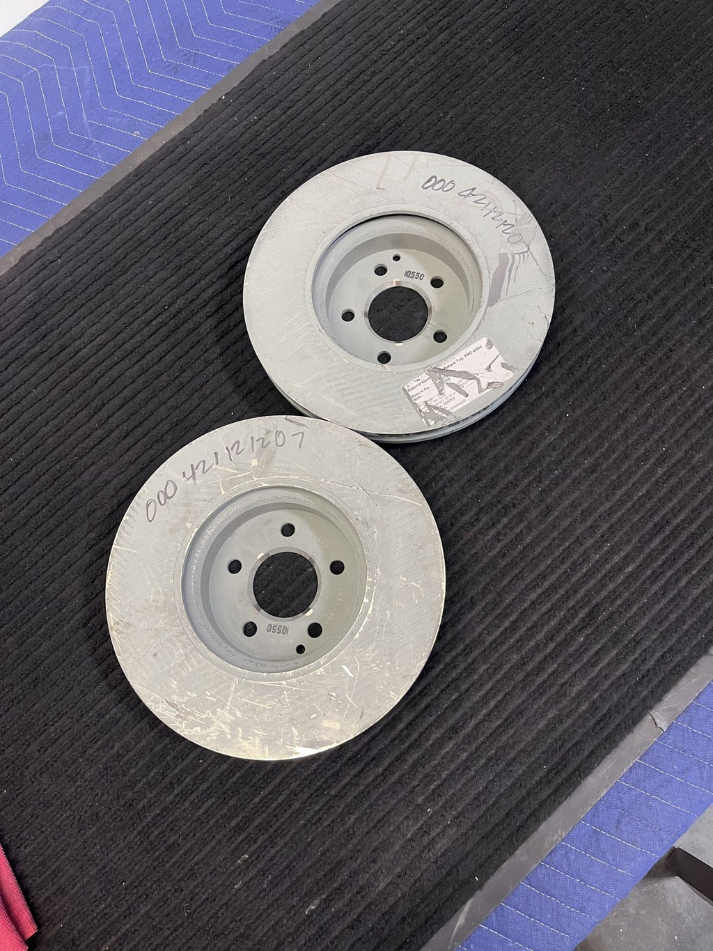 2008-2015 Mercedes-Benz C350 2010-2016 E350 C300 Front Rotor Pair OEM A0004211212 - eBay image 2