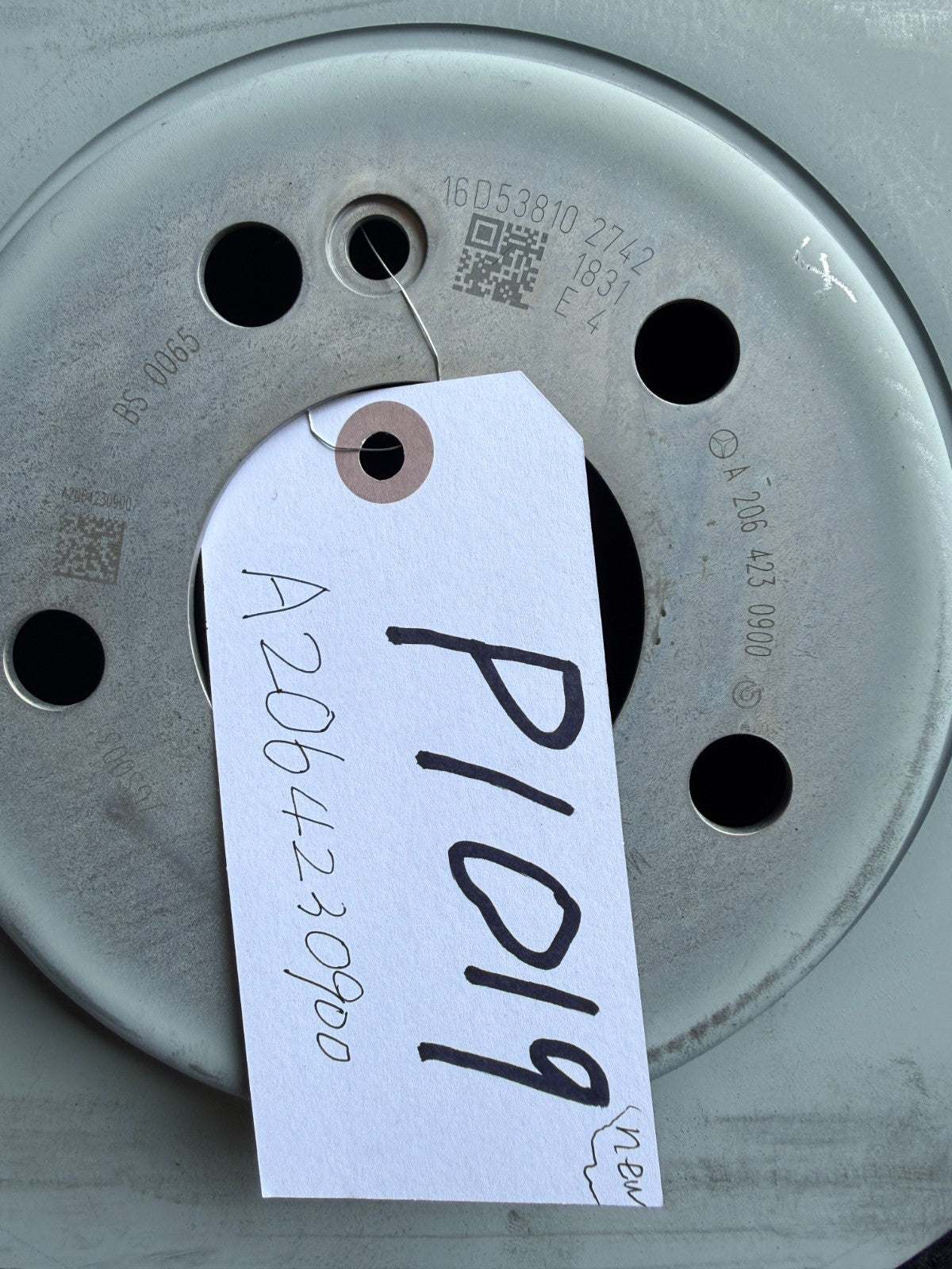ercedes-Benz C-Class W206 Rear Right Brake Disc OEM A2064230900 31692979 - eBay image 4