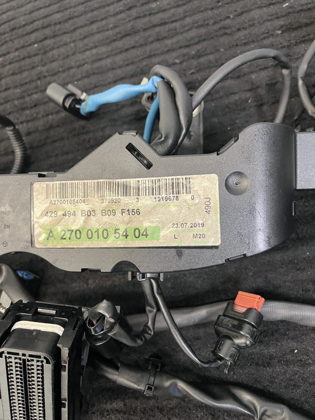 2015-2020 Mercedes-Benz GLA250 CLA250 Engine Wiring Harness OEM A2701500700 - eBay image 2