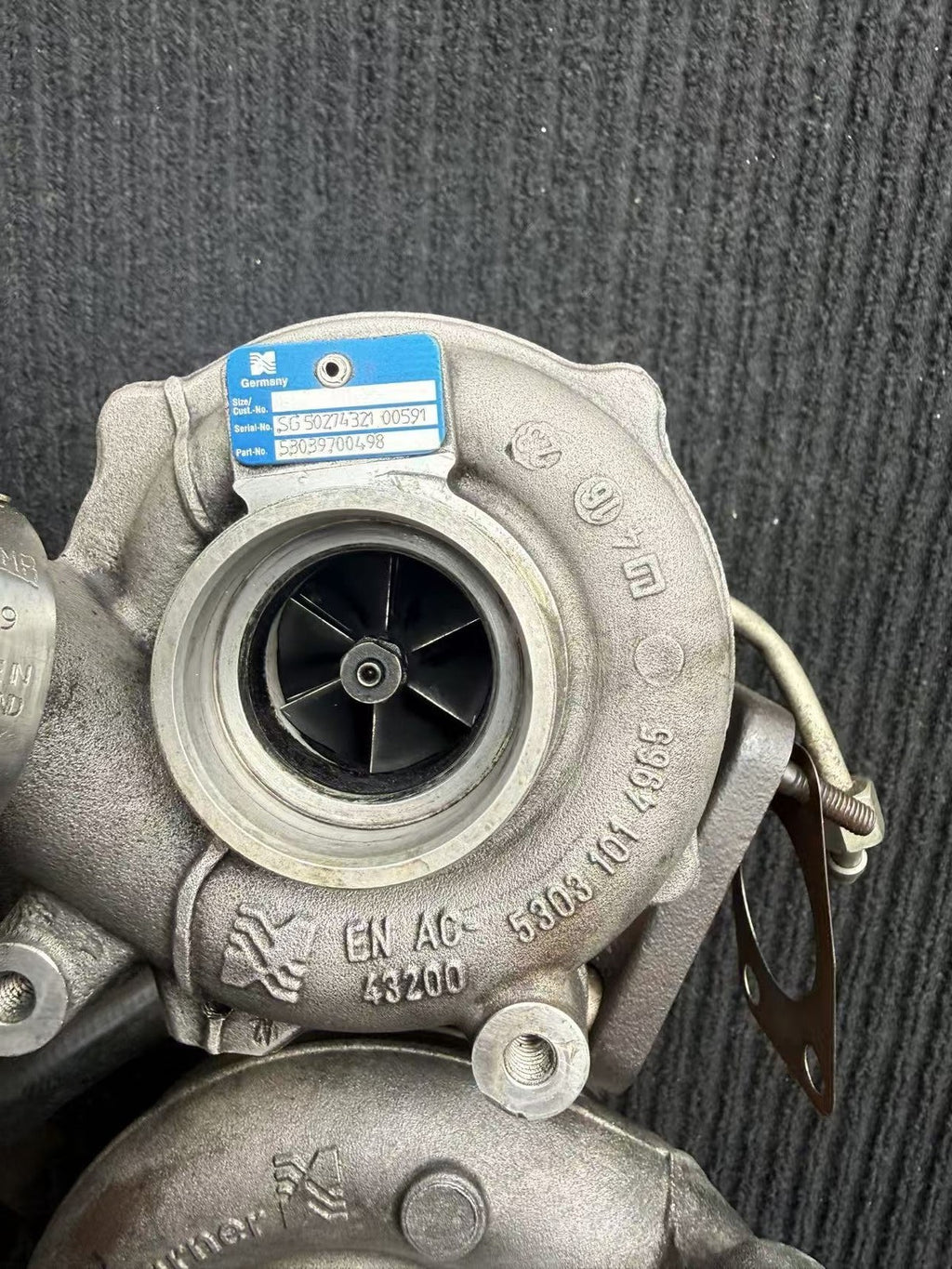 2006-2011 Isuzu Daily Turbocharger Assembly 4JJ1 OEM 53039700498 - eBay image 5