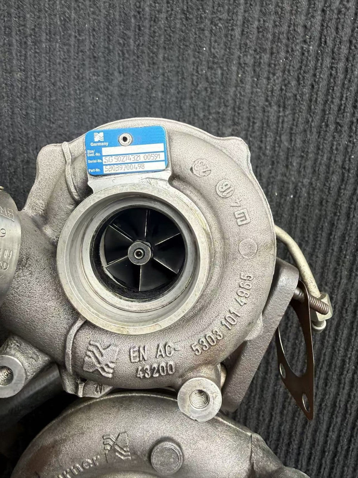 2006-2011 Isuzu Daily Turbocharger Assembly 4JJ1 OEM 53039700498 - eBay image 5