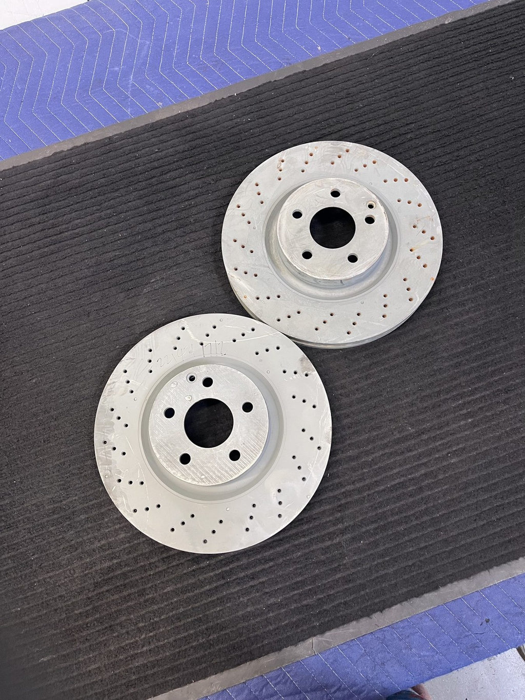 2007-2014 Mercedes-Benz CL550 S400 S550 Front Brake Rotor Pair OEM A2214211712 - eBay image 4