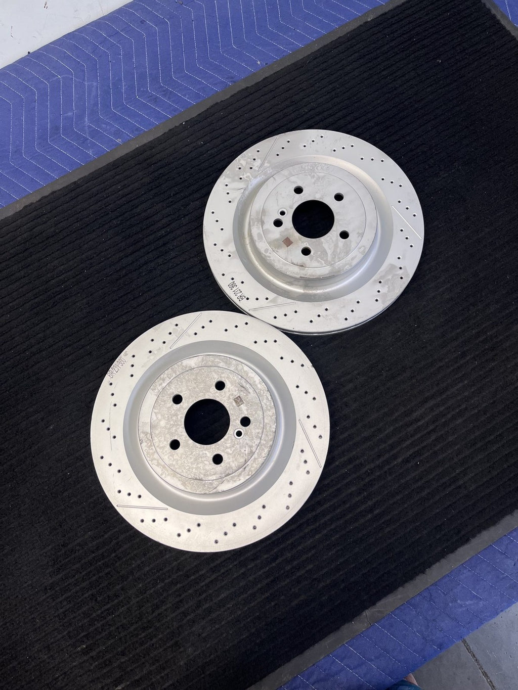 2013-2023 Mercedes-Benz C63 SL63 SL65 AMG Gt Rear Rotors Pair OEM A2314230212 - eBay image 5
