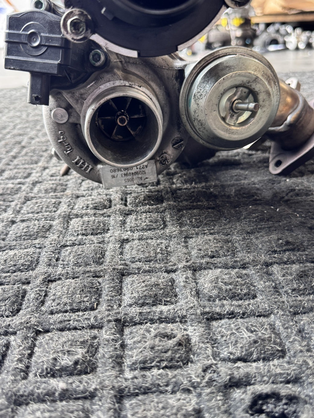 2012-2015Mercedes W204 C250 SLK250M271 1.8L Turbocharger Turbine OEM A2710903680 - eBay image 3