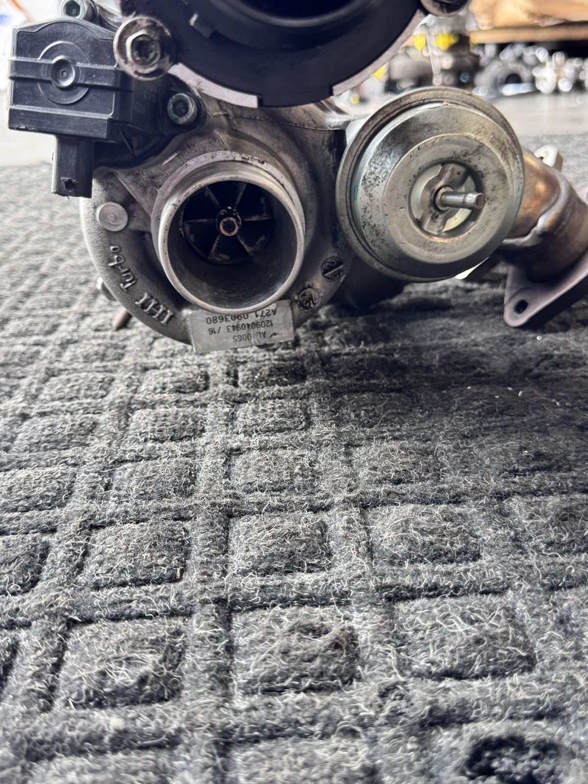 2012-2015Mercedes W204 C250 SLK250M271 1.8L Turbocharger Turbine OEM A2710903680 - eBay image 3