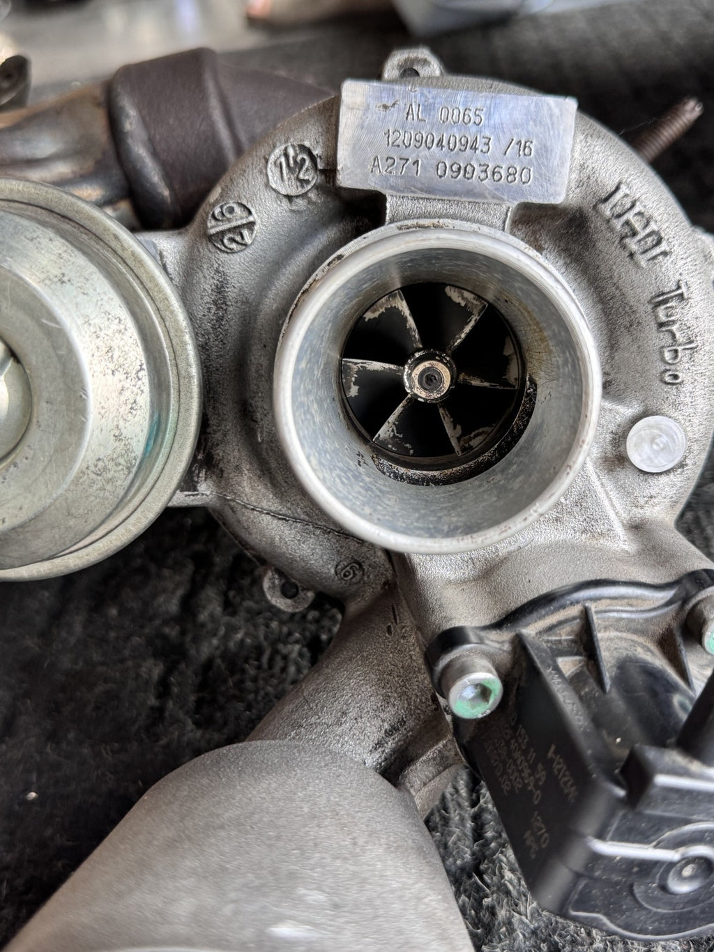 2012-2015Mercedes W204 C250 SLK250M271 1.8L Turbocharger Turbine OEM A2710903680 - eBay image 7