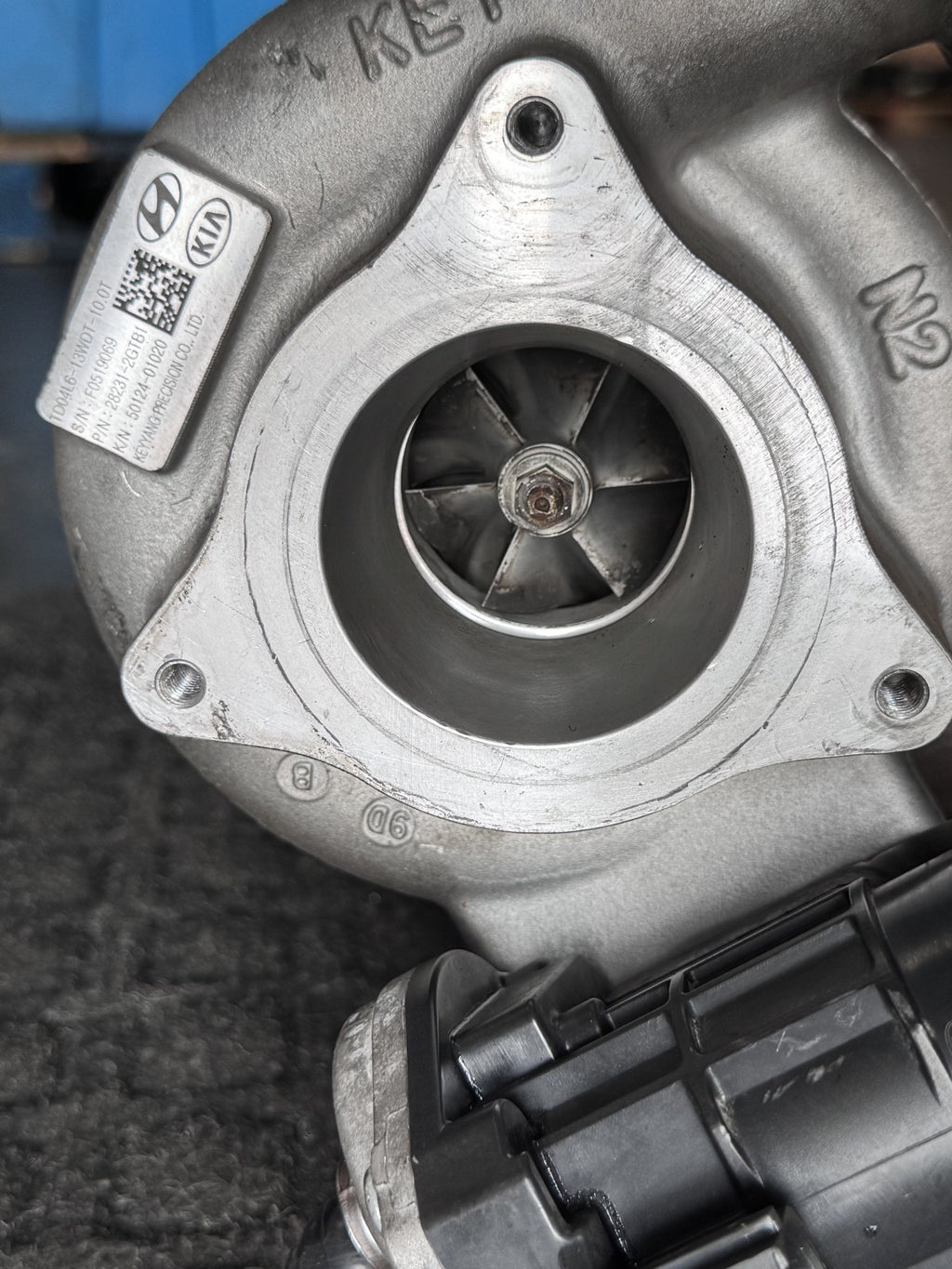 2019-2022 Hyundai Veloster N 2.0L Turbocharger Turbine OEM 28231-2GTB1 - eBay image 8