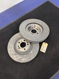 2012-2019 Mercedes-Benz Ml Gl Gle Gls Front Drilled Brake Rotors Pair OEM A1664211600 - eBay image 1