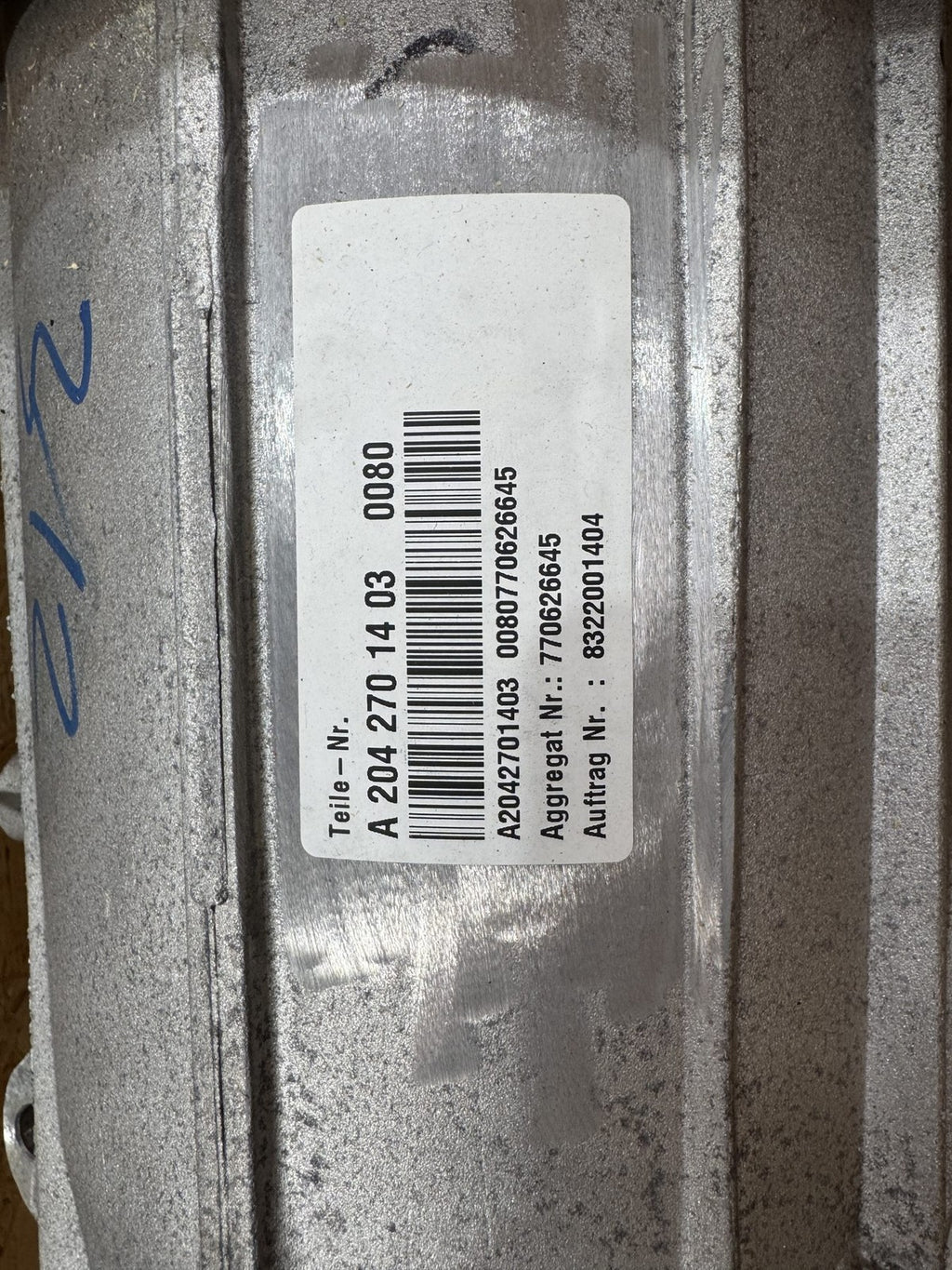 2011-2012 Mercedes-Benz GLK350 4MATIC Reman Automatic Transmission OEM 204270140380 - eBay image 2