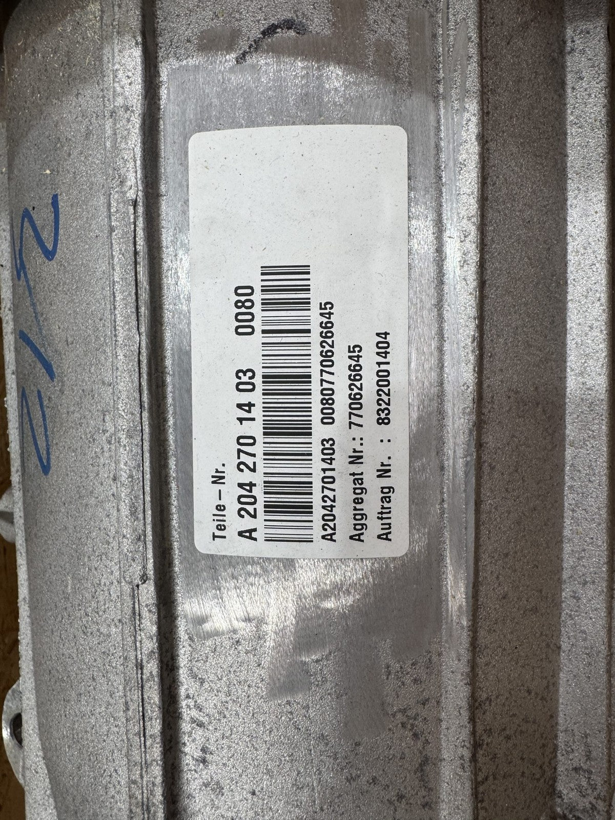 2011-2012 Mercedes-Benz GLK350 4MATIC Reman Automatic Transmission OEM 204270140380 - eBay image 2
