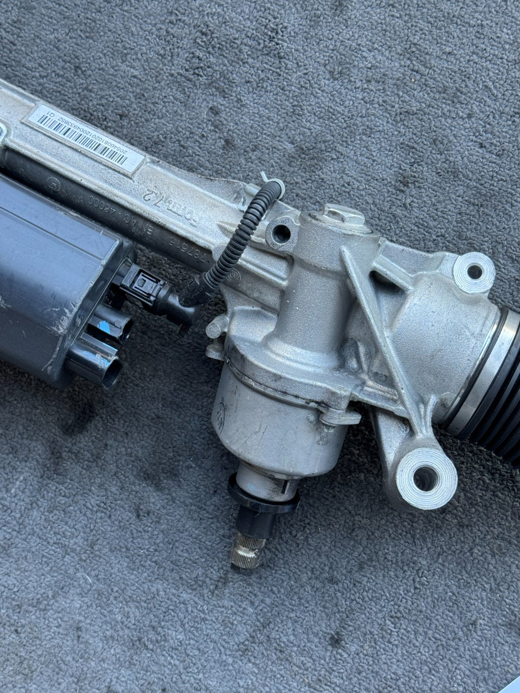 2015-2021 Mercedes C300 C400 C43 AMG 4Matic Steering Rack OEM 2054608102 - eBay image 2
