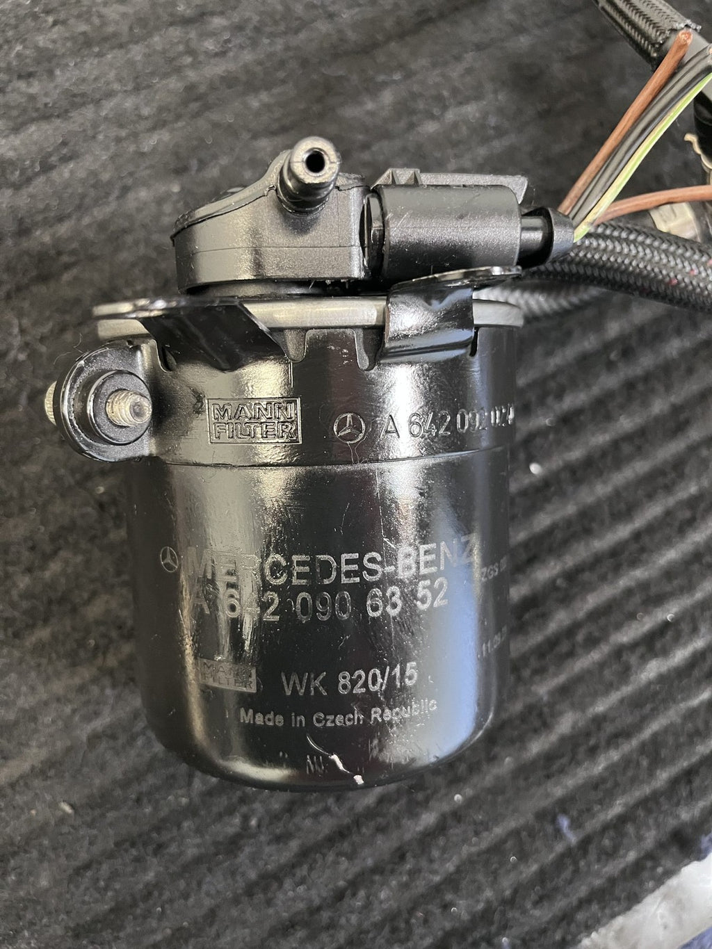 2014-2022 Mercedes-Benz Sprinter OM642 Fuel Filter With Lines OEM A6420906352 - eBay image 2