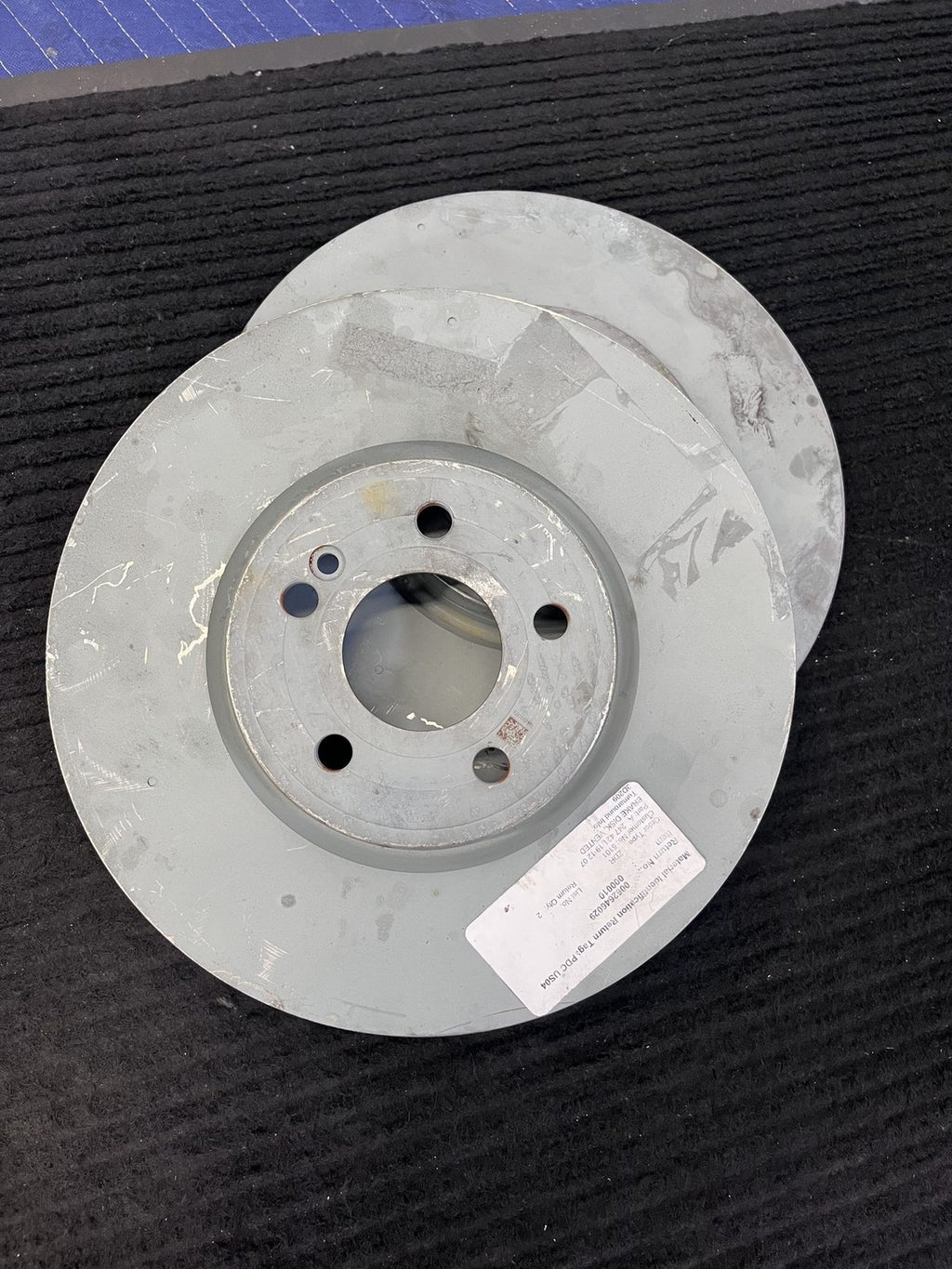 2020-2025 Mercedes-Benz GLA250 GLB250 Front Brake Rotors Pair OEM A2474211912 - eBay image 6
