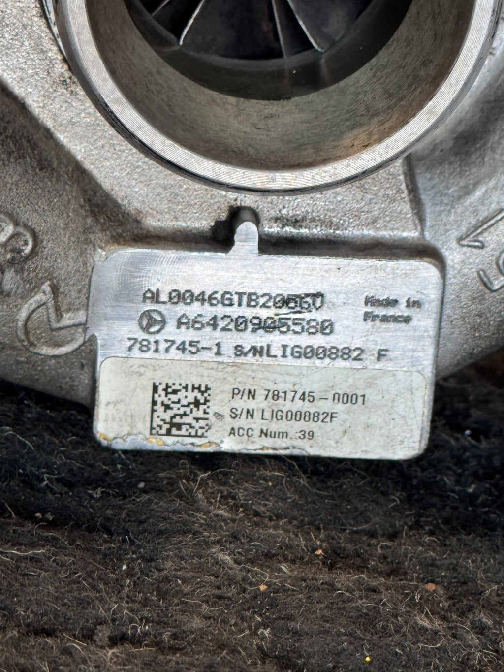 2011-2015 Mercedes ML350 GL350 S350 3.0L Diesel Turbocharger OEM A6420905580 - eBay image 7