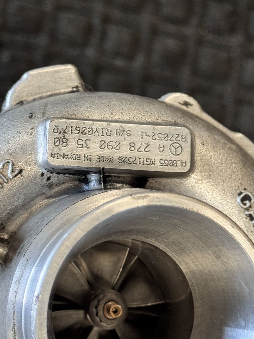 2012-2017 Mercedes W222 S550 E550 M278 V8 Left Driver Turbocharger A2780903580 - eBay image 5