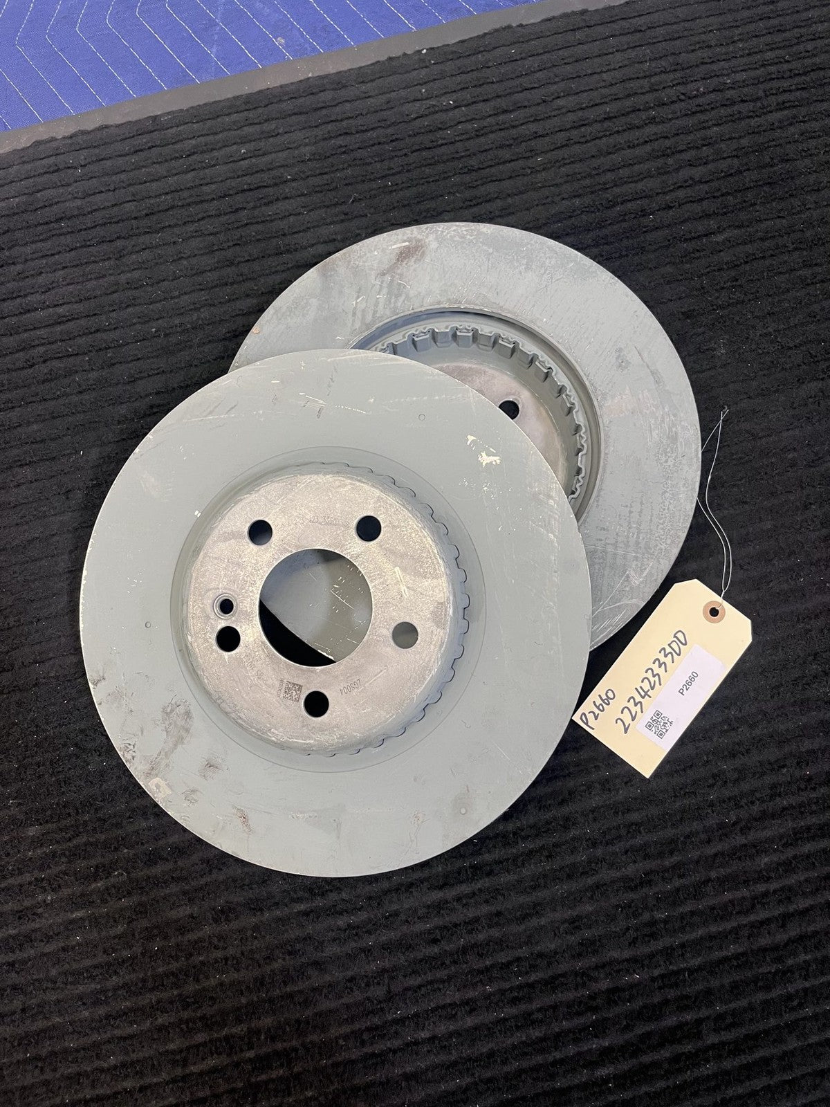 2023-26 Mercedes-Benz C43 GLC300 CLE450 E350 E450 Rear Rotor Pair A2234233300 OEM - eBay image 1