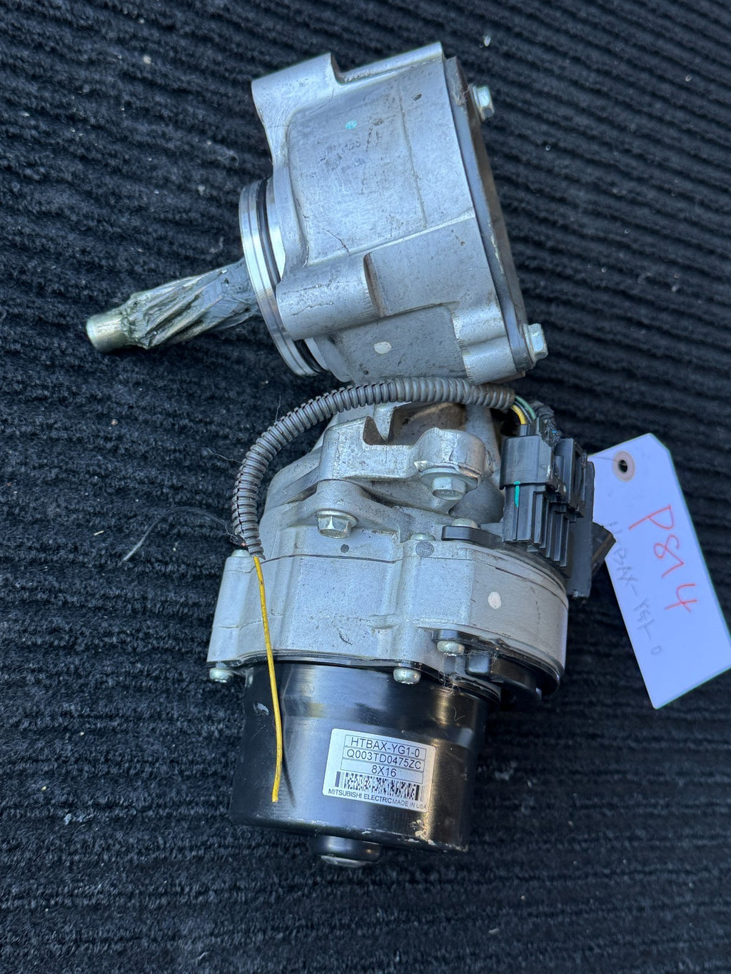 2016-2019 Honda Civic Si Power Steering Rack MOTOR ONLY OEM TEA-C0 HTBAX-YG1-0 - eBay image 5