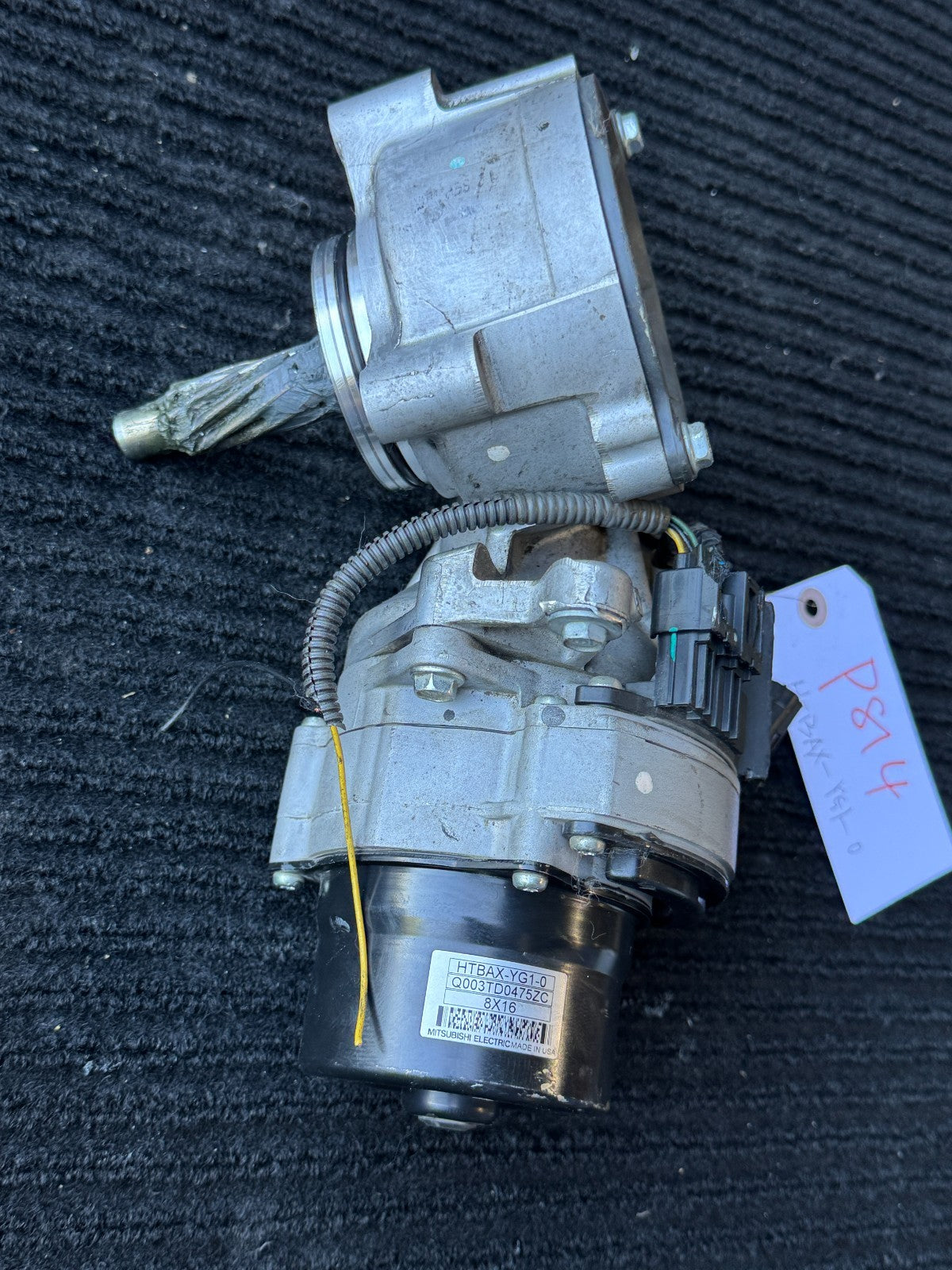 2016-2019 Honda Civic Si Power Steering Rack MOTOR ONLY OEM TEA-C0 HTBAX-YG1-0 - eBay image 5
