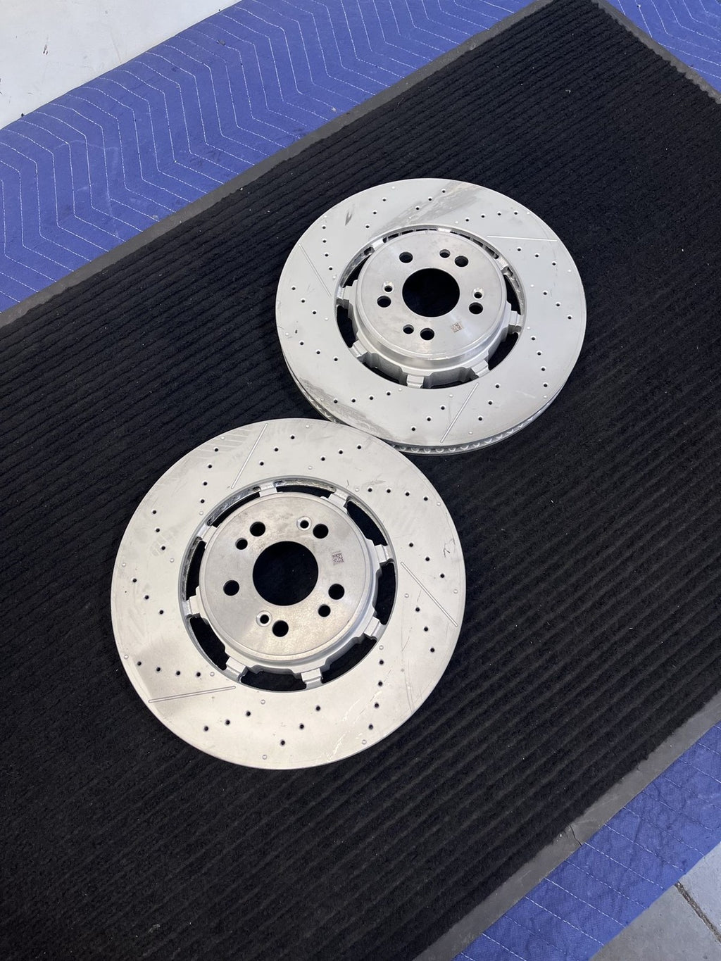 2021-2025 Mercedes-Benz GLE53 GLE63 GLS63 AMG Rear Rotors Pair OEM A1674235401 - eBay image 4
