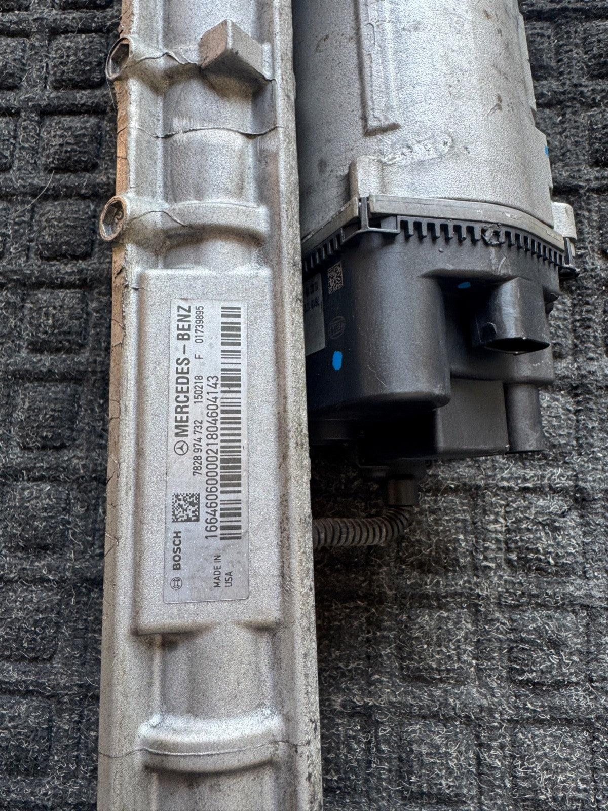2012-2019 Mercedes ML550 GL450 W166 X166 Power Steering Rack OEM A1664606000 - eBay image 4