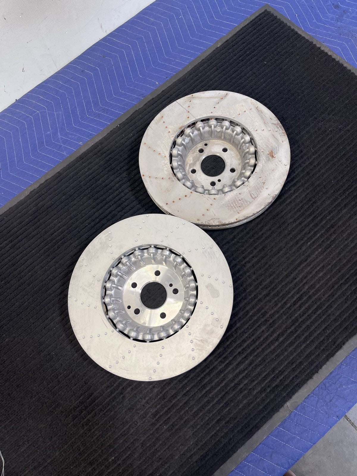 2022-2025 Mercedes-Benz Sl AMG Front Brake Rotors Pair OEM A2144210000 - eBay image 2